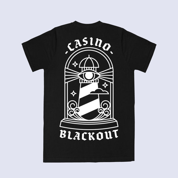 CASINO BLACKOUT | T-Shirt "Leuchtturm"