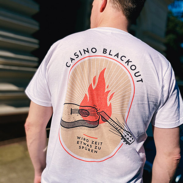 CASINO BLACKOUT T-Shirt "Akustik" [AUSVERKAUFT!]