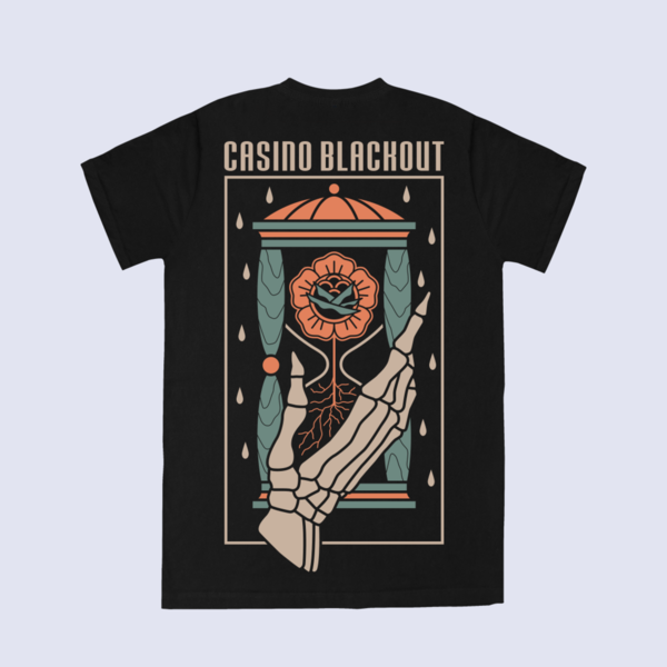 CASINO BLACKOUT T-Shirt "Hinterhof Poesie"