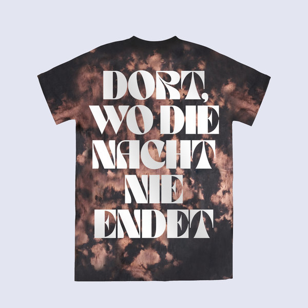 CASINO BLACKOUT T-Shirt "Nacht" [LIMITIERTE BATIK EDITION]